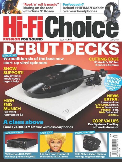 Title details for Hi-Fi Choice by AV Tech Media Ltd - Available